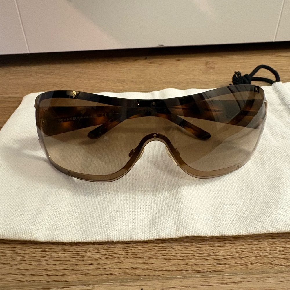 Chanel Shield Lens Sunglasses